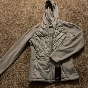 New balance hooded zip up sweatshirt